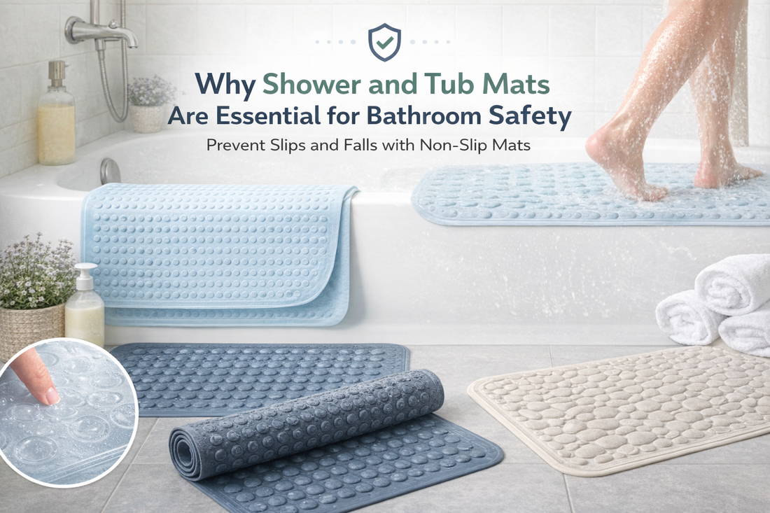 Why Shower and Tub Mats Are Essential for Bathroom Safety