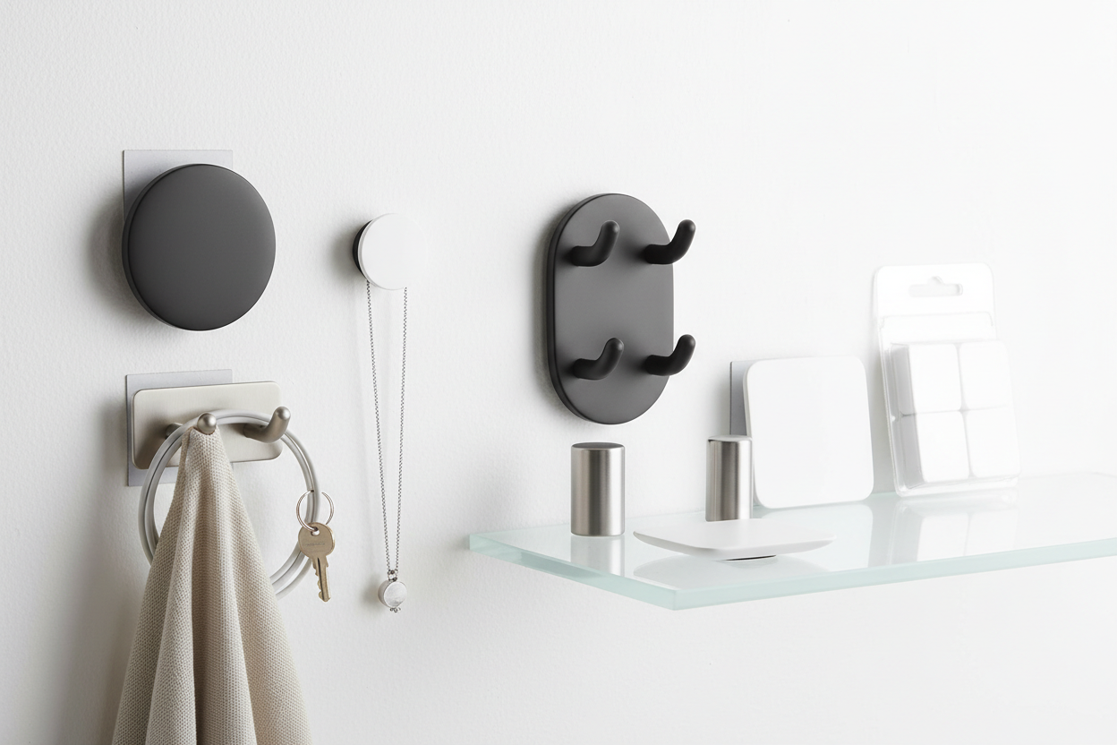 Adhesive Wall Hooks