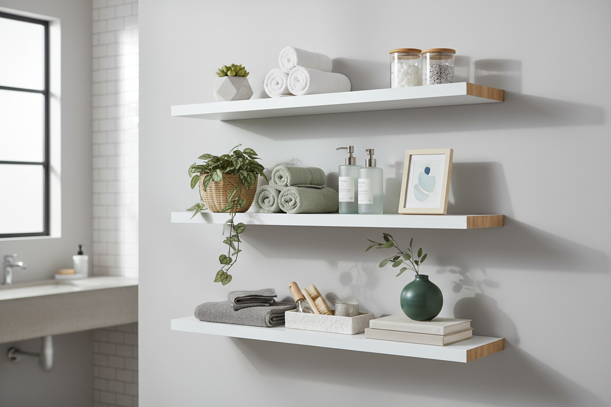 Bathroom Storage Shelves