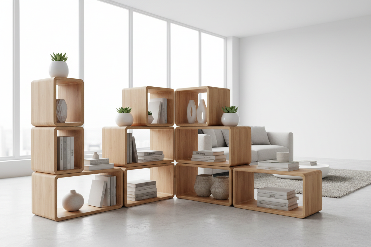 Stackable Corner Shelves