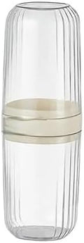 Portable Transparent Toothbrush Case –Travel Toothbrush Holder, Protective Hygiene Cover for Home(Pack of 1)