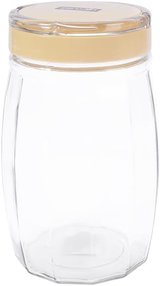 ZEHNXEC 1.8L Food Storage Jars with Lids - Organize Flour, Oats, Pasta, Tea, Coffee Beans & Dry Goods - Individual Pantry Container