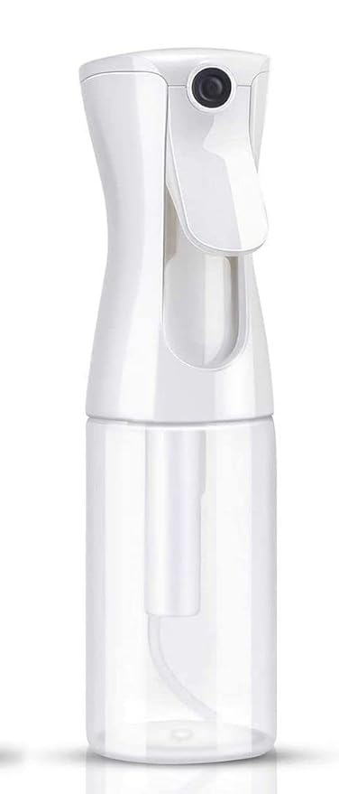 Hair Spray Bottle Continuous Water Mister Spray Bottle Empty Ultra Fine for Hair Styling, Pets, Plants, Cleaning, Misting & Skin Care, Salons, for Taming Hair in Morning, Curly Hair, Essential Oil Scents & More