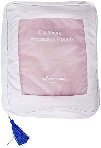 The Cashmere Choice Cashmere Sweater Storage Bags – 100% Cotton Breathable Clothes Protection Bag – XL