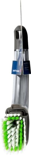 Scotch-Brite Odor Resist Soap Control Dishwand Brush, Non-Scratch Cleaning Brush with Scraper, Stands Upright (Pack of 4)