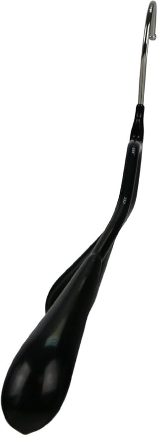 Mawa by Reston Lloyd BodyForm Series Non-Slip Steel Clothes Hanger with Shoulder Support & 2 Strong Clips for Pants or Skirts, Style 42/LK, Black, Set of 50