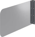 24 in. x 12 in. Wall Mount Stainless Steel Splash Guard – 16-Gauge 304 Stainless Steel