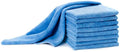 The EveryCart Microfiber Cleaning Cloths, 50 Pack, Multi-Color Blue Yellow Orange Pink, Lint Free Machine Washable, 16 x 16 Inches, Ultra-Absorbent for Home Kitchen Cleaning