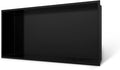 BATHFINESSE Shower Niche 24 x 12, Matte Black Stainless Steel Shower Niche Shelf Recessed for Bathroom Storage No Tile Needed Over Mount Installation