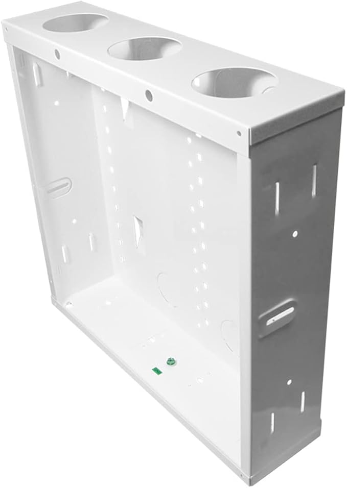 Legrand - OnQ 14 Inch Cable Management, Structured Media Box, In-Wall Enclosure, no cover, Glossy White, EN1480