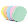 AKOAK 4 Pieces Color Facial Cleansing Sponge, Wet Soft Powder Puff, Reusable Facial Sponge for Daily Cleansing and Gentle Exfoliation, Makeup Remover, Face Wash, Makeup and Dead Skin