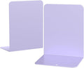 Book Ends, 2 Pieces Metal Bookend for Shelves, Bookends for Heavy Books, Book Holders for Shelves, Desk Organizers, Book Dividers for Office, School, Bookstore, Home