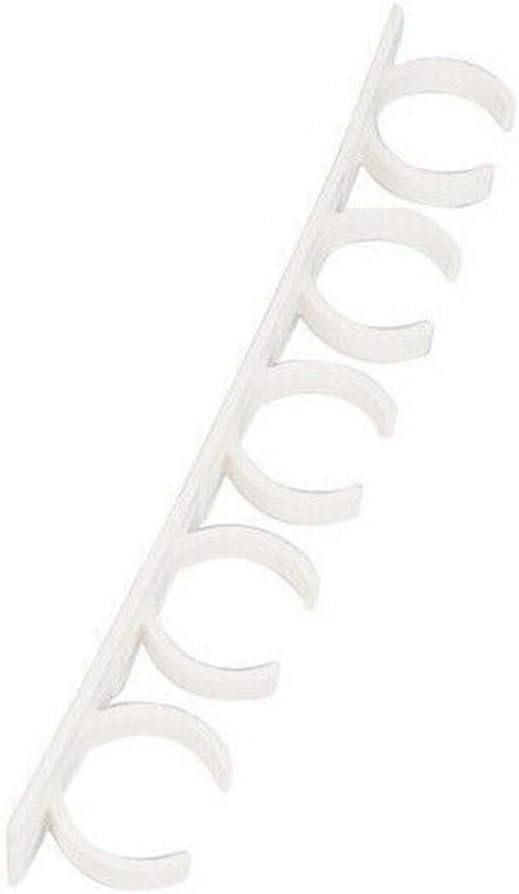 Wall Mount Ingredient Spice Bottle Rack Plastic Organizer Rack 5 Cabinet Kitchen Cabinet Door Hooks Jars Spice Holder Pp