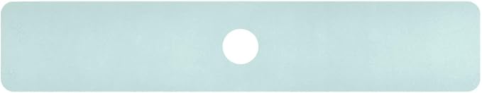 Kitchen Sink Splash Guard 1 PC 30 Inch Sink Faucet Mat Splash Guard for Bathroom Countertop Water Absorbent Foldable Cuttable Soft Washable Blue