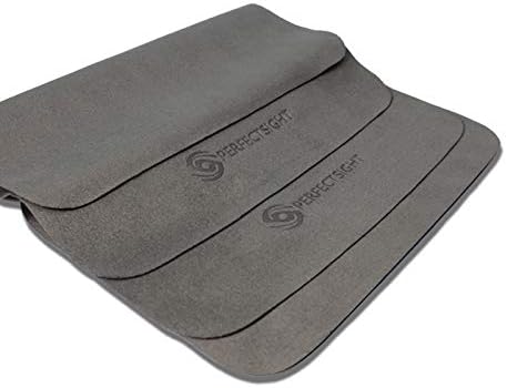 PERFECTSIGHT Microfiber Cleaning Cloth | Eyeglass Lens Cleaner [6 Pack, 5.7x6.7 Inch] Glasses, Phone, Camera, Computer Screen Cleaning | Safe for All Coated Lenses