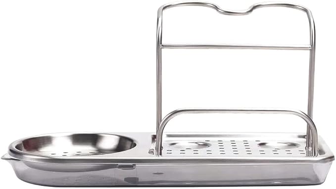OXO Good Grips Stainless Steel Sink Caddy, Gray, A