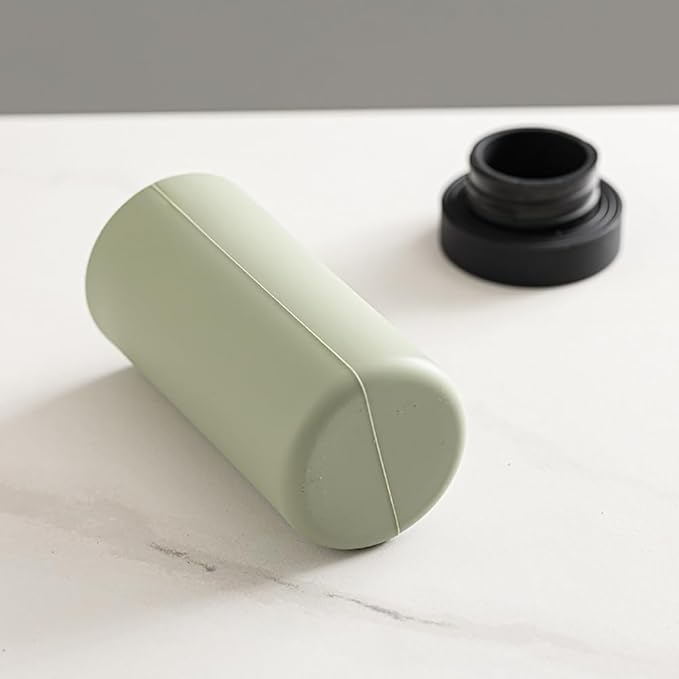 Dishwashing Soap Dispenser,Dishwashing Liquid Dispenser,Dish Detergent Dispenser,Dish Soap Silicone Squeeze Bottle for Kitchen and Bathroom. (Light Green)