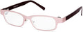 Eyejusters Self-Adjustable Glasses - With Magnetic Hard Case, and Microfiber Cleaning Cloth - Combination - Rose & Burgundy