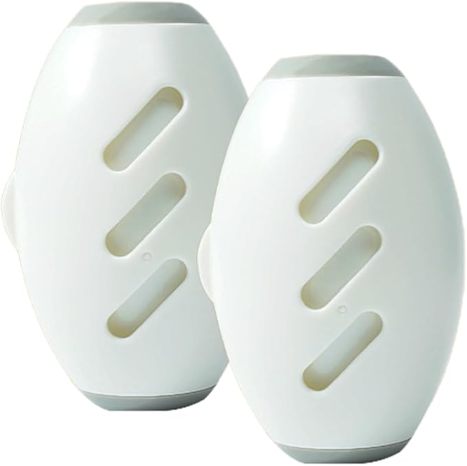 Washable Lint Roller, Portable & Reusable Lints Roller, Travel Lint Roller Mini Lint Rollers for Lints Hair, Clothes (2pcs White)
