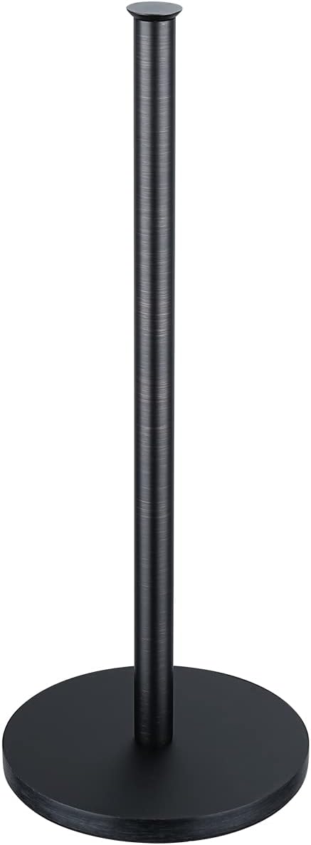 JQK Toilet Paper Storage Stand Oil Rubbed Bronze, 304 Stainless Steel Thicken 0.8mm Tissue Reserve Holder Dispenser for Bathroom, ORB, TPS180-ORB