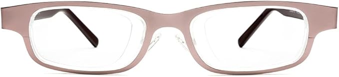 Eyejusters Self-Adjustable Glasses - With Magnetic Hard Case, and Microfiber Cleaning Cloth - Combination - Rose & Burgundy