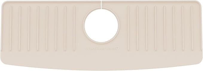 WeatherTech FaucetMat - Protect Your Kitchen & Bathroom Countertops - Tan/Sand