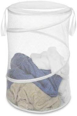 Whitmor 18" Collapsible Laundry Hamper White