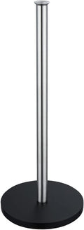 JQK Toilet Paper Storage Stand, 304 Stainless Steel Thicken 0.8mm Tissue Reserve Holder Dispenser for Bathroom, Brushed Steel, TPS180-BN