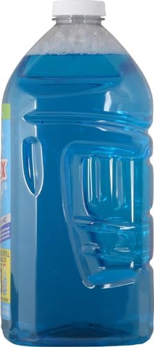 Windex Refill Glass and Window Cleaner Bottle, Bottle Made from 100% Recycled Plastic, Surface Cleaning Spray, Original Blue Scent, 2L (67.6 Fl Oz) (Pack of 6)