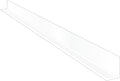 Clip Strip Shelf Dividers Pack of 50 for Retail Stores - Lightweight, Clear Adhesive Mount 1" H x 11-9/16" L Corp., 15 mil Crystal Clear PVC, Retail Shelf Separator, Item SD-1512