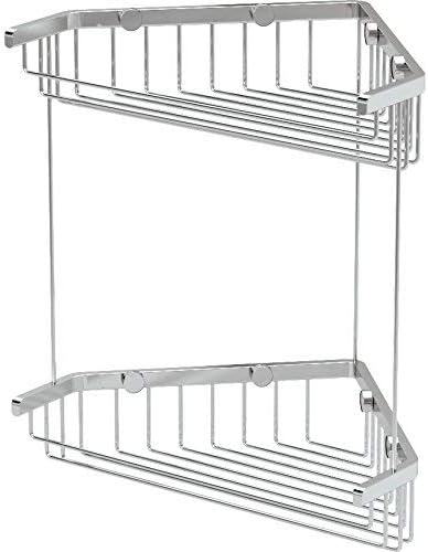 Gatco 1475 Tub and Shower Corner Caddy, Chrome
