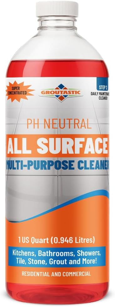 All-Surface Daily Cleaner – Streak-Free Multi-Surface for Tile, Stone, Countertops, Stainless Steel & More, PH-Neutral, Residue-Free