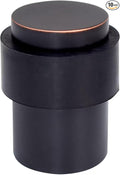 KHTUMEWARE 10 Pack 2 in Floor Door Stopper,Oil Rubbed Bronze Door Stop,Wall Protector Commercial Door Bumper Wedge Decorative Cylindrical Install Door stoppers on The Floor