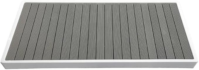 Natural Wooden Bath Mat Non Slip Easy to Clean Shower and Bathtub Mat for Indoor Outdoor Ice Bath Spa Sauna Pool