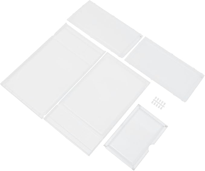 Ciieeo Basketball Shoe Storage Box Sneaker Organizer 34x25x18.2cm Plastic Basketball Shoe Organizer for Closet