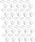 Clothes Hanger Connector Hooks 250 Pcs Plastic Clothes Hanger Cascade Hooks - Space Saving Connectors for Wardrobe Closet Organization for Heavy Duty Cascading Connection(White)