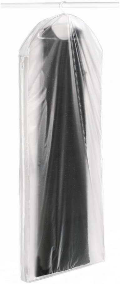 Whitmor 5003-20 Zippered Gown Bag, Clear