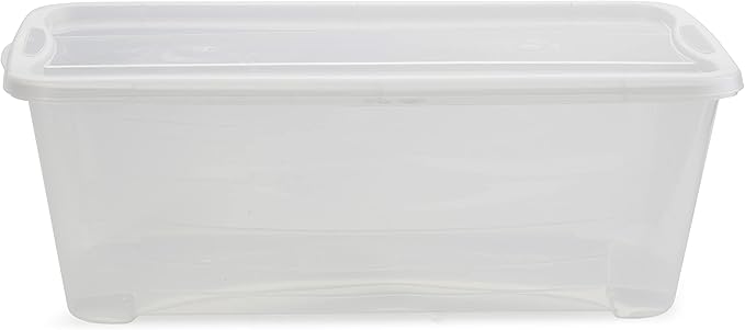 Life Story 20 Pack Plastic Storage Boxes, Stackable Organizer Tote Containers, 6 Liter