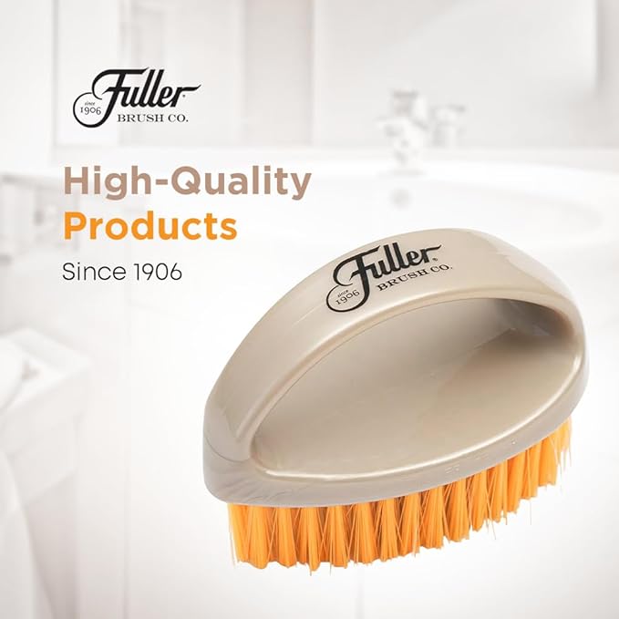Fuller Brush Easy Hold Scrubby Brush – Ergonomic Non-Slip Grip Handle – Durable Stiff Bristles for Kitchen, Sink, Pots and Pans, Handheld Cleaning Brush (Pack of 2)