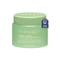 Farmacy Sensitive Skin Makeup Remover Cleansing Balm - Green Clean Waterproof Makeup Remover Balm + Oil Cleanser for Face - Melts Make Up + SPF - Hydrates + Softens Skin - Fragrance Free (100ml)