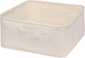 Decorative Basket Rectangular Fabric Storage Bin Organizer Basket with Handles for Clothes Storage