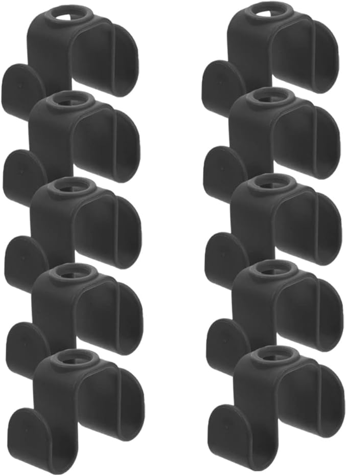 Luxshiny 40pcs Space Saving Hanger Connector Hooks for Closet Organization Double-Sided Design for Vertical Clothing Storage Strong Load-Bearing Capacity for Maximizing Wardrobe Space