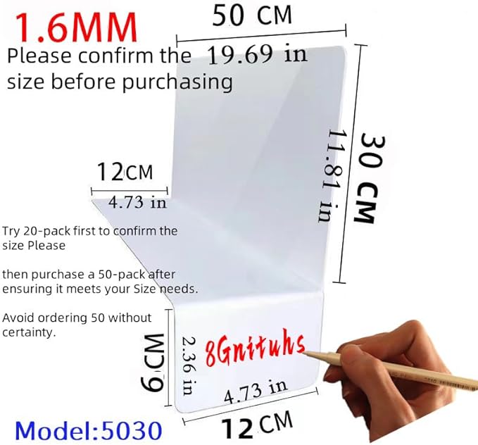 20 Pcs 5030 Closet dividers for Clothes, Baby Clothes Organizers, Size dividers for Clothing Racks Retail, Hanger dividers with Closet Labels for Wardrobe Organization.