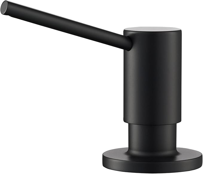 KRAUS Kitchen Soap and Lotion Dispenser in Matte Black, KSD-43MB