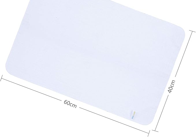 SINLAND Microfiber Dish Towel Kitchen Sublimation Towel Dishes Drying Towels and Kitchen Cleaning Cloth Waffle Towels 16inch X 24inch(3 Pack White)