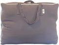 Blanket and Comforter Storage Bag with Handles for Comforters, Blankets, Linens and Garments | Underbed/Wardrobe Breathable Closet Organizer Bag (Large (21"X15"X10"), Gray)