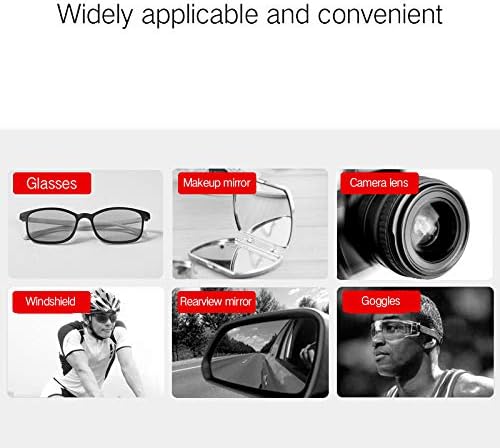 PERFECTSIGHT Microfiber Cleaning Cloths for Electronics [4 Pack] - Cleans Lenses, Glasses, Screens, Cameras, Cell Phone, Eyeglasses, Computer, Monitors,Tablets LCD TV Screens