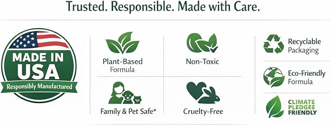 Natural Garbage Disposal Cleaner & Deodorizer – USDA Organic Peppermint Oil Formula That Helps Refresh Sink & Drain Pipes, 12 oz – Made in USA