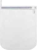 PROMEED Reusable Mesh Laundry Bag for Delicates, Large Size Wash Bag for Mulberry Silk Pillowcase Fitted Sheet Flat Sheet,1Pc Washing Machine Wash Bags for Shirt,Blouse,Underwear,Baby Clothes(20"x24")