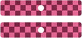 Checkered Hot Pink Kitchen Sink Splash Guard Sink Faucet Mat Faucet Handle Drip Catcher Drain Mats for Kitchen Bathroom Countertop Absorbent Dish Drying Pad 2Pack 30x5.4IN